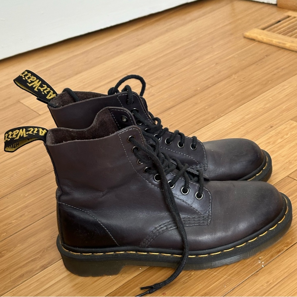 Doc Martens combat boots